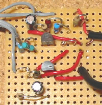 Kenwood TH-F7E Circuit Board Closeup